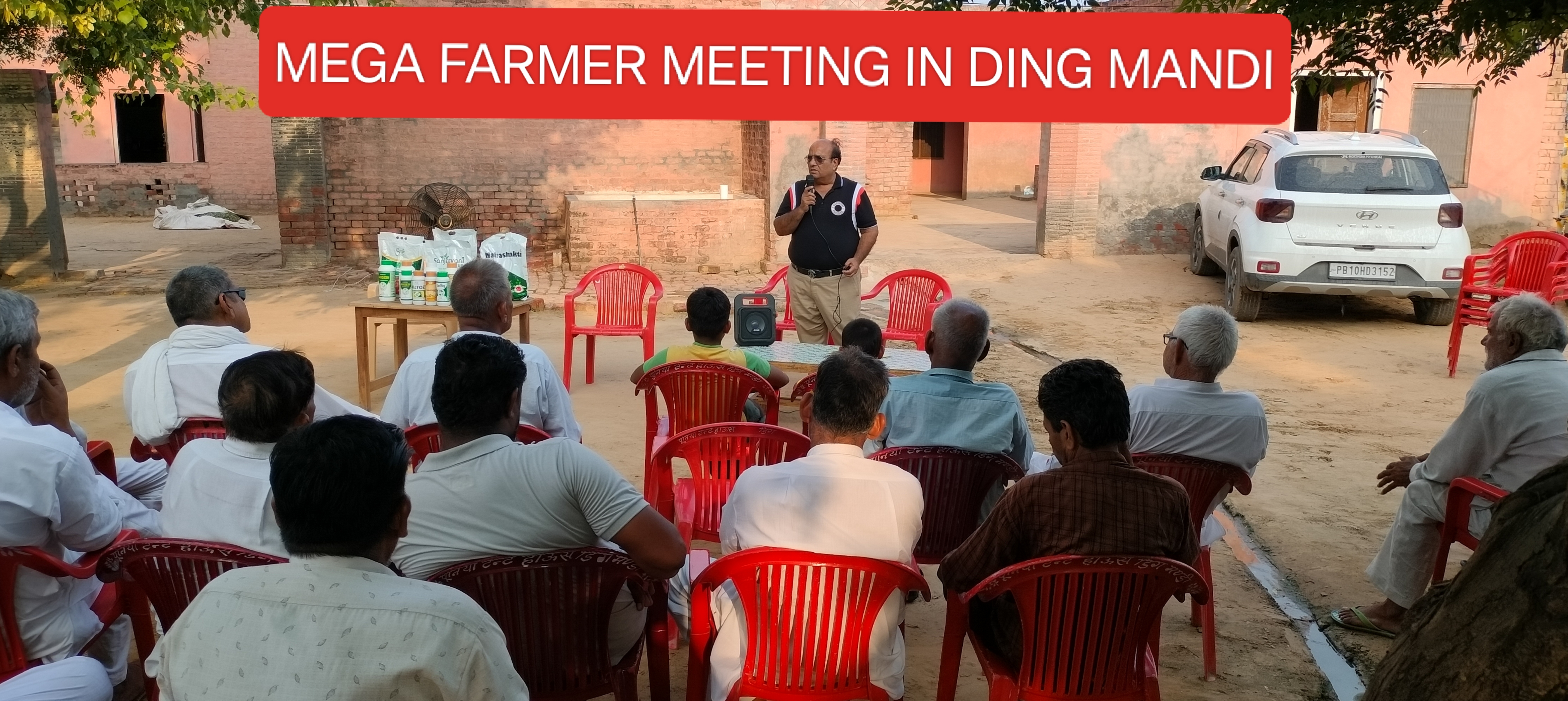 Mega Farmer Meeting in Ding Mandi (18.7.2023)